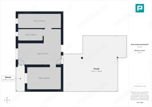 Penthouse cu terasă generoasă, în centrul Chișodei - imagine 6