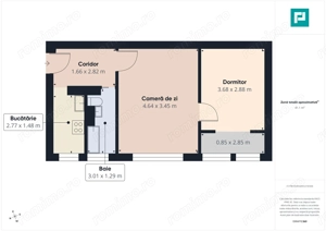 Apartament 2 camere luminos- Aleea Poiana Ruscai - imagine 6