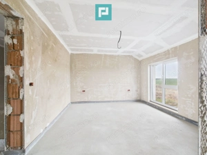 Duplex semi-finisat cu 3 camere, 3 băi în Pișchia - imagine 10