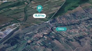 Teren extravilan agricol de 20 ha lângă Caransebes