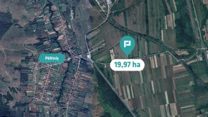 Teren extravilan agricol de 20 ha lângă Caransebes - imagine 3