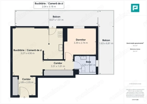 Penthouse Adora Park cu 2 camere - imagine 7