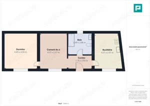 Casă cu 2 camere și teren de 1450 mp în Aradul Nou - imagine 8