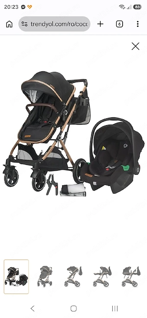 carucior coccole 3in 1