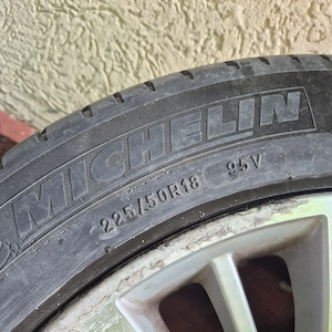   Set jante BMW si anvelope 225 50 R18 michelin - imagine 4