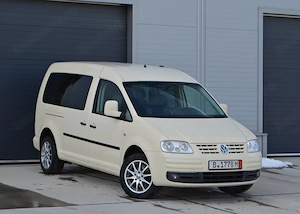 VW Caddy MAXI Life 7Loc-uri Usi Laterale Foi de Arc pe Spate 1.9tdi 105cp BLS - imagine 3