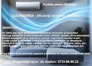 Scapă DEFINITIV de mirosurile neplăcute, spori și bacterii în mașină și orice alt spațiu