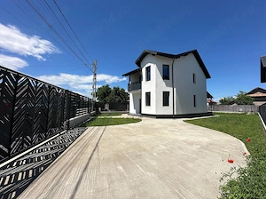 Casă nouă 175 m  | teren 500 m  | eficientă energetic | Deschidere la 2 străzi asfaltate Mărăcineni 