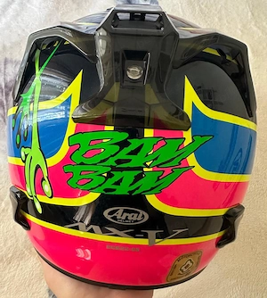 Casca Moto offroad Arai MX-V Barcia Frog XS 54cm - imagine 2