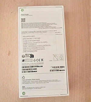 Iphone 17 pro max 512gb nou