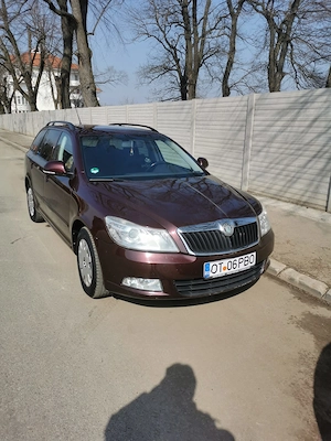 Skoda octavia 2 combi facelift, 1.6 TDI, 2010, cutie automata DSG 7 trepte, euro 5 - imagine 2