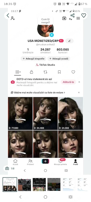 Servicii TikTok   Creștere cont,vanzare, monetizare și promovare internațional.
