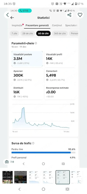 Servicii TikTok   Creștere cont,vanzare, monetizare și promovare internațional. - imagine 4