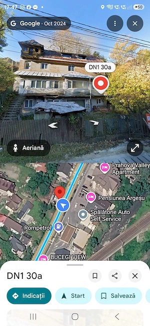 vand vila pensiune sinaia 450 mp si teren 265 metri la gara sinaia 120000 E urgent necesita renovare
