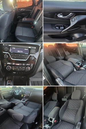 Nissan Qashqai 2015 1,2 DIG-T 116 CP 95900KM Clima Senzori Pilot Leduri - imagine 8