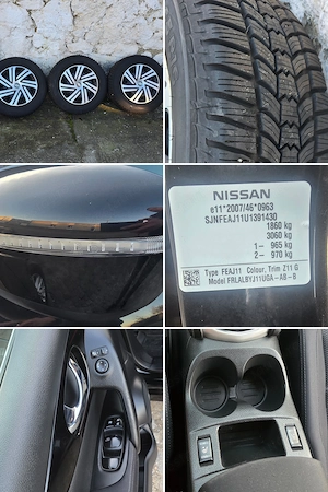 Nissan Qashqai 2015 1,2 DIG-T 116 CP 95900KM Clima Senzori Pilot Leduri - imagine 10