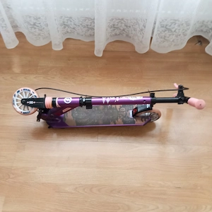 OXELO Trotinetă cu Suspensii şi Frâne pe Ghidon Mid 5  Copii 6-9 ani