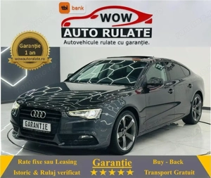 AUDI A5-sportback 2012 2.0D E5 Garantie 12 Luni Rate Avans 0 Doar Cu Buletinul