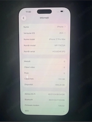 Iphone 17 pro max