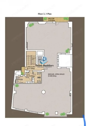 Spatiu comercial de vanzare pentru birouri, PIATA VICTORIEI 335 mp - imagine 2