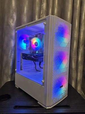PC Gaming AQIRYS Gacrux | i5-8500, GTX 1660 Ti, 16GB DDR4, Dual SSD, Licență Windows + Office