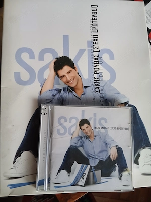 Colecție Specială Sakis Rouvas   Seturi 3 CD si 3 DVD Ediție Limitată, Grecia 