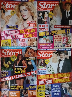 Colecție 22 reviste Story , diverse numere 130 lei