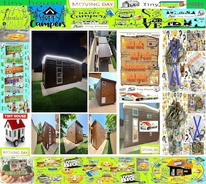 Tiny House Rustic-Casa De Vacanta -Casa Mobila-Mini Casa Pe Roti-Rulota-Office-Remote Work-Vand - imagine 9