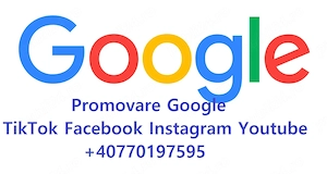 Creare website ieftin promotie 999 lei. Promovare Google. TikTok, Facebook Instagram, Youtube.