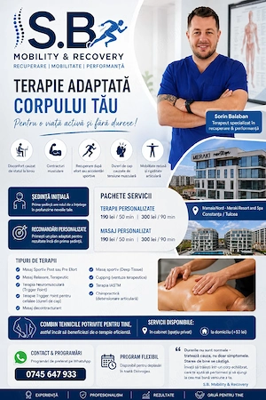 Masaj Decontracturant, Terapeutic ,Neuromuscular, și Terapii Complementare