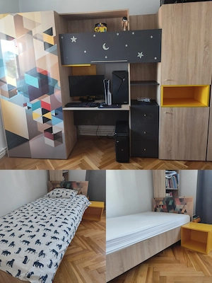 Mobila completa pentru dormitor copii