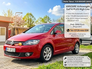 Volkswagen Golf 6 plus, cutie automată! 
