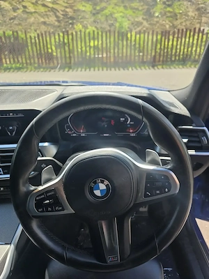 BMW Seria 3 G20 M Sport Plus 2019   Portimao Blue   98.000 km   Stare Impecabilă Volan Dreapta - imagine 15