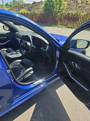 BMW Seria 3 G20 M Sport Plus 2019   Portimao Blue   98.000 km   Stare Impecabilă Volan Dreapta - imagine 10