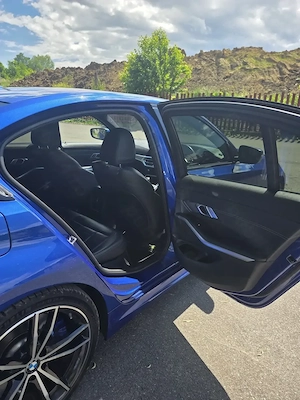 BMW Seria 3 G20 M Sport Plus 2019   Portimao Blue   98.000 km   Stare Impecabilă Volan Dreapta - imagine 8