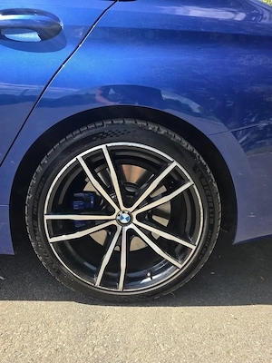 BMW Seria 3 G20 M Sport Plus 2019   Portimao Blue   98.000 km   Stare Impecabilă Volan Dreapta - imagine 14