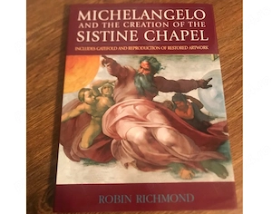 Michelangelo si Crearea Capelei Sixtine, carte, album de arta 1993 USA