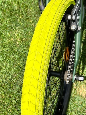 bicicleta bmx wipe 500 20" gri, 6-11 ani - imagine 2