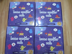 Set 6 carti Lumea Emotiilor Mele, PumpEQ - NOU