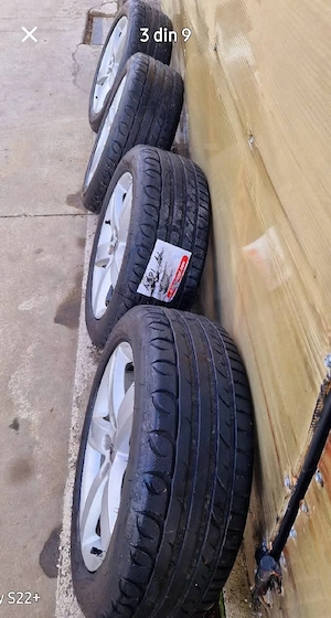 Roți aliaj Audi A6 R17+Anvelope vară Tiger UHP 225/50/R17   98V - imagine 2