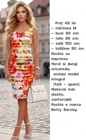 Rochie florală, M