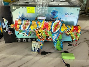 Pistol Electric Gel Blaster cu Bile de Apă Hidrogel   Nou la Cutie