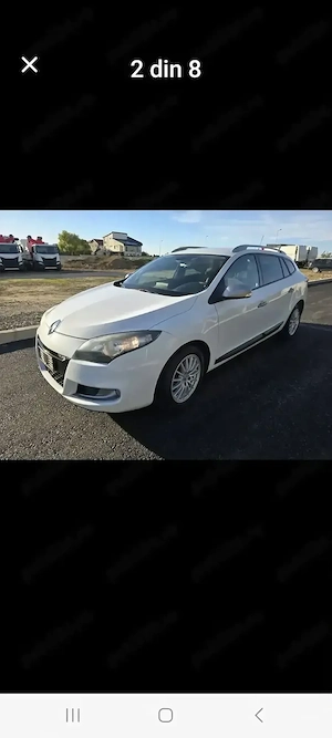 Renault megan 1,5 dci automat gt line - imagine 3