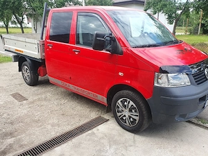 De vanzare VW T5 Doka 6locuri 2.5 TDI Euro 4 Aer conditionat Recent adus Germania Impecabila  - imagine 3