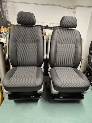Set scaune șofer și pasager de VW Multivan, Caravele, T5, T6  - imagine 2