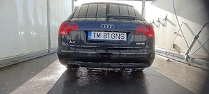 Audi A4 Avant 1.9 TDI, model B7, 2006, negru, perfect functional, masina de familie, nefumatori - imagine 4