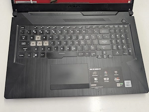 Dezmembrez laptop ASUS TUF Gaming F17 FX706L carcasa balamale tastatura ventilatoare Cablu incarcare - imagine 2