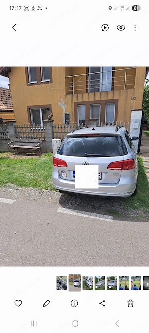 Vand VW Passat B7, 2.0 TDI, an 2014, 140 CP - imagine 4