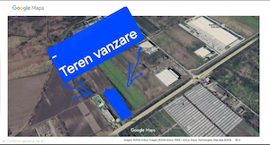 Teren intravilan 13.181 mp | 56 m deschidere E70 | lângă Diehl Aviation & WDP Park Craiova