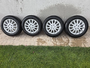Set 4 jante aliaj 5x108 echipate cu anvelope vara 215/60/16 